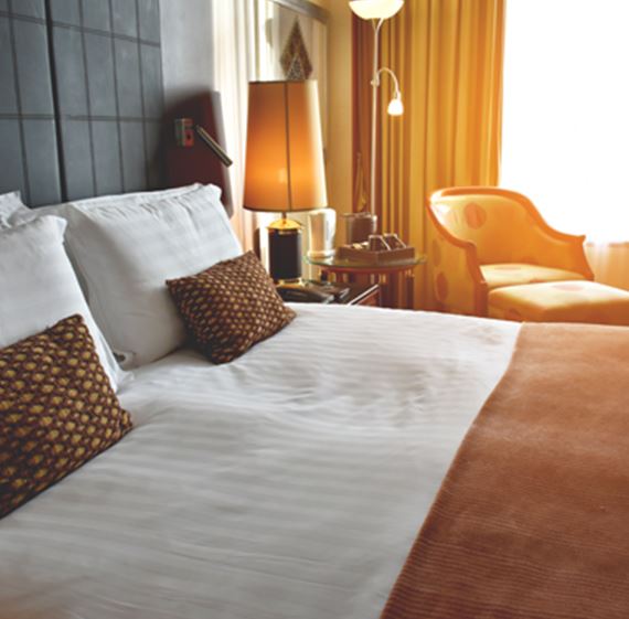 Comfort bedroom in luxury style