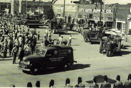 Tractors in Parade